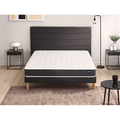 Non Communiqué Ensemble Bultex Regular + Sommier Confort Ferme 180X200 - Double Sommier