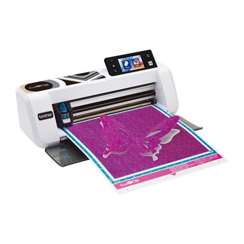 Brother Cm260 Scancut - Machine De Decoupe Et De Tracage Personnelle - Scanner Integre - Lame De Decoupe 200gr/min