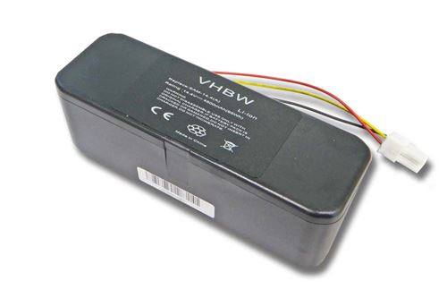 Vhbw batterie compatible avec Samsung Navibot SR8897, SR8898, SR8990, VCR8730, VCR8750 robot électroménager (4500mAh, 14,4V, Li-ion)
