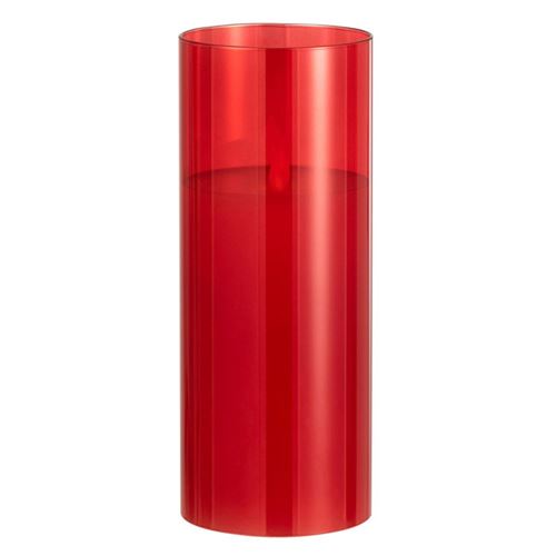 Non Communiqué Rouge Lampe À Poser Led Brillante 20Cm