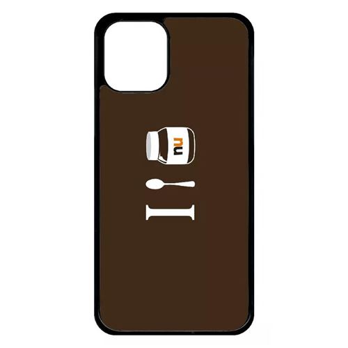 Coque My-Kase pour iPhone 11 Pro - i love nutella - Plastique Noir