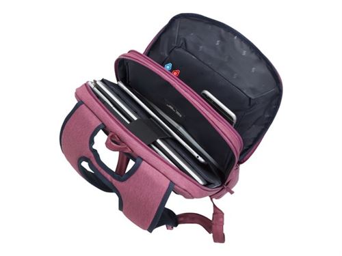 Riva Case Suzuka 7760 - Sac à dos pour ordinateur portable - 15.6 - rouge