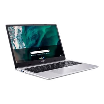 Chromebook Acer 315 CB315-4H 15.6" Intel Pentium Silver N6000 8 Go RAM 128 Go eMMC Argent pur