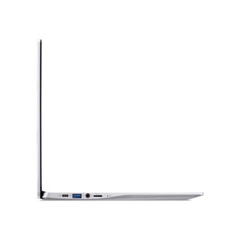 Chromebook Acer 315 CB315-4H 15.6" Intel Pentium Silver N6000 8 Go RAM 128 Go eMMC Argent pur