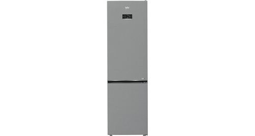 Beko Refrigerateur Pose Libre Combine D 355 Litres Metal Brosse