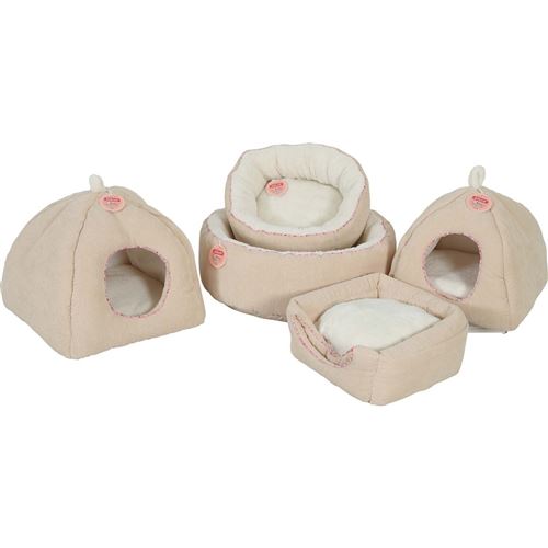 Meilleurs prix pour Zolux - Corbeille pour chats en velours côtelé Bloom XL