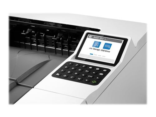 HP LaserJet Enterprise M406dn - Imprimante - Noir et blanc - Recto-verso - laser - A4/Legal - 1200 x 1200 ppp - jusqu'à 40 ppm - capacité : 350 feuilles - USB 2.0, Gigabit LAN, hôte USB 2.0