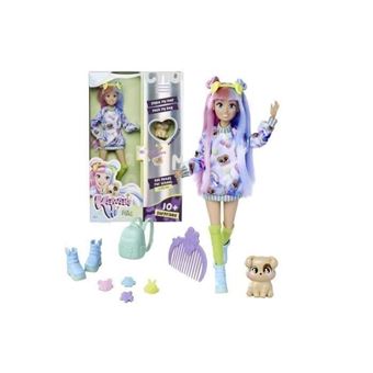 Simba – Kawaii Hi Lucy – Poupée Mannequin Articulée 26 Cm – Coiffure Et Looks Avec Accessoires + Lapin Momo – Dès 4 Ans