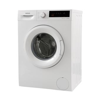 WINIA WVD-06T0WW12U - Machine à laver - largeur : 59.7 cm - profondeur : 49.7 cm - hauteur : 84.5 cm - chargement frontal - 6 kg - 1200 tours/min - blanc