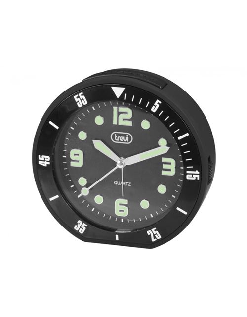 Reveil quartz sl 3091 r noir trevi