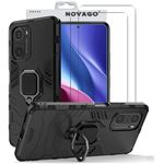 Pour Xiaomi Poco X3 NFC 6.67 verre trempé + Feuille de banane Housse