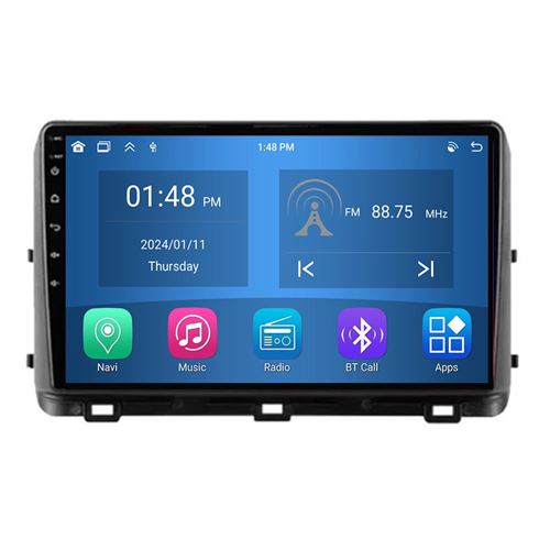 Autoradio RoverOne® Bluetooth CarPlay Android Auto Navigation 4Go RAM 64Go ROM pour Kia Ceed 3 CD 2018-2022