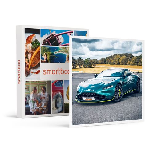 Coffret Cadeau SMARTBOX - Stage pilotage : 2 tours sur le circuit du Mans en Aston Martin Vantage F1- Sport & Aventure
