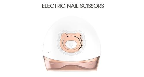 Non Communiqué Blanc Coupe-Ongles Électrique Intelligent Rechargeable Par Usb Mini Portable Pour Manucure Et Pédicure