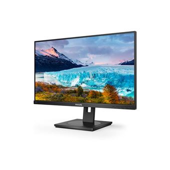 Philips S-line 242S1AE - Écran LED - 24" (23.8" visualisable) - 1920 x 1080 Full HD (1080p) @ 75 Hz - IPS - 300 cd/m² - 1000:1 - 4 ms - HDMI, DVI-D, VGA, DisplayPort - haut-parleurs - texture noire