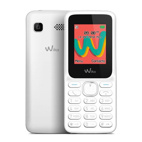 Wiko Lubi5 Plus Telefono Movil 1.8 QVGA BT Blanc