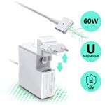 DEYEE Chargeur Macbook Pro 60W T-Tip Compatible avec Mac Pro 11 Pouces et 13 Pouces 2012 2013 2014 2015, MagSafe 2 Pour Mac Pro Retina A1425, A1435, A1502, A1465 et plus Modèles Mac