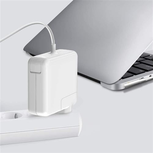 DEYEE Chargeur Macbook Pro 60W T-Tip Compatible avec Mac Pro 11 Pouces et  13 Pouces 2012 2013 2014 2015, MagSafe 2 Pour Mac Pro Retina A1425, A1435,  A1502, A1465 et plus Modèles