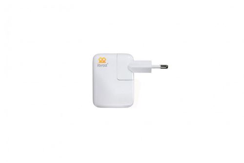 IBROZ Chargeur Secteur Mural Double USB 2.1 pour Smartphone