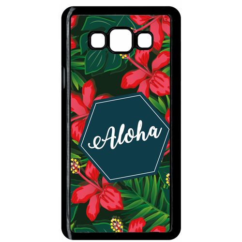 Coque Samsung Galaxy A7 Aloha Tropical Fond Vert 2