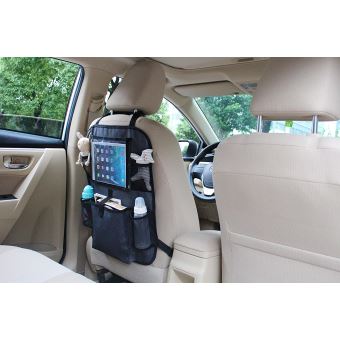 2 x Organisateur siège arrière de voiture Protection avec poches