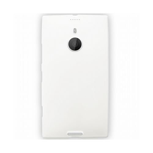 Coque de protection mocca design gel frost blanche pour nokia 1520