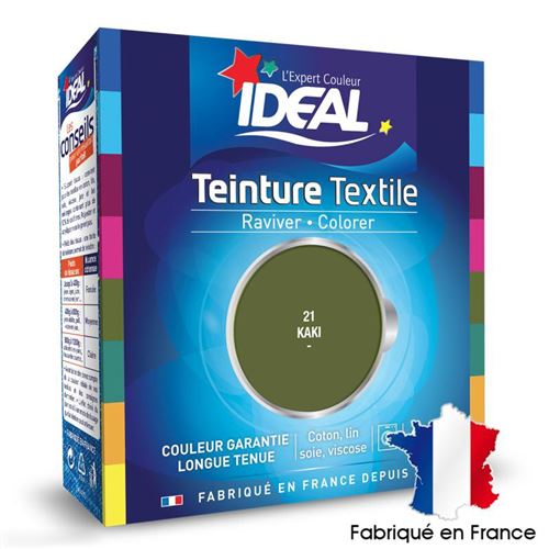 Teinture Tissu Idéal liquide kaki 21 maxi