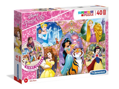 Clementoni puzzle Maxi Disney Princesse 40 pièces