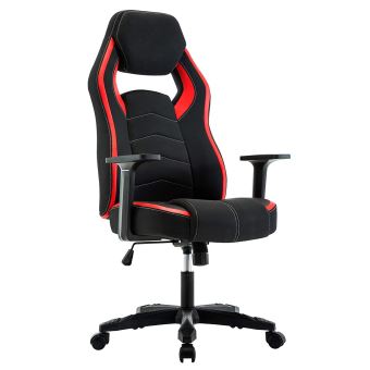 Chaise de Gamer Ergonomique, Fauteuil de Bureau Pivotant, Dossier Haut, Assis Rembourré, Hauteur Réglable (Rouge) IntimaTe WM Heart Chaise de Gamer Ergonomique, Fauteuil de Bureau Pivotant, Dossier Haut, Assis Rembourré, Hauteur Réglable (Rouge) IntimaTe WM Heart