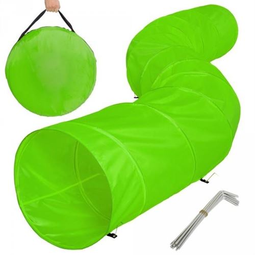 Comparer les prix de Tunnel pour chat chien animaux 5 mètres vert