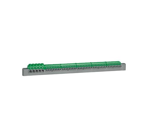 Legrand Vert Bornier De Répartition Isolé Ip2x - Terre - 5X25mm2 - 332Mm - Image 1