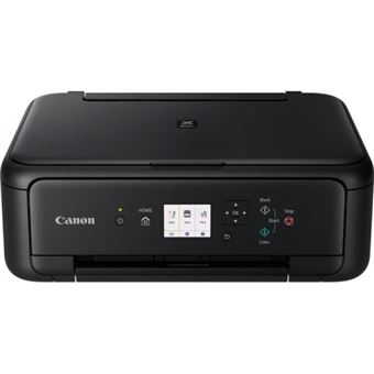 Canon PIXMA TS5150 - Imprimante multifonctions - couleur - jet d'encre - 216 x 297 mm (original) - A4/Legal (support) - jusqu'à 13 ipm (impression) - 120 feuilles - USB 2.0, Wi-Fi(n), Bluetooth - noir - 1