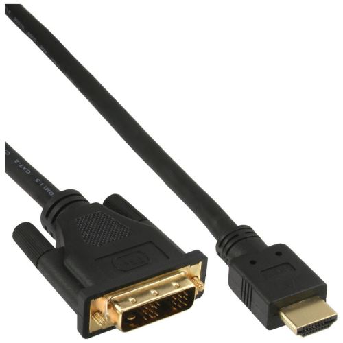 InLine videokabel - HDMI / DVI - 5 m