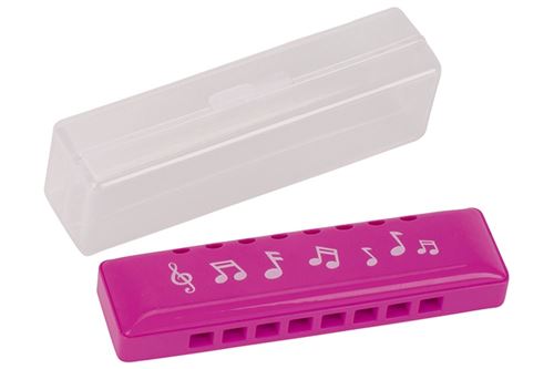 Goki Harmonica 8 montrent rose boîte de rangement