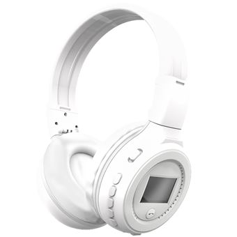 Casque audio 585 Bluetooth sans fil Confortable et portable - Blanc - 1