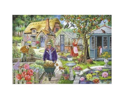 Puzzle 1000 Pièces : Trouvez les 15 Différences No.1 - In The Garden, The House of Puzzles