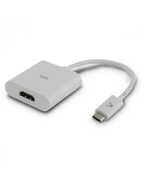 Adaptateur Hdmi Femelle 4k Usb Type C Ksix