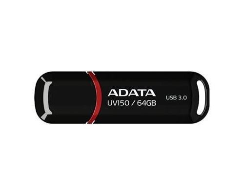 Clé USB ADATA UV150 64 Go - USB 3.0 - Noir