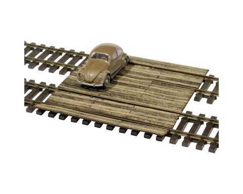 Passage à niveau en bois MBZ 80213 H0