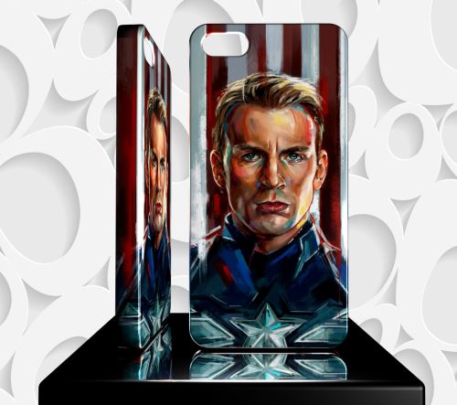 Coque Design Iphone 5S AVENGERS Captain America - Réf 74