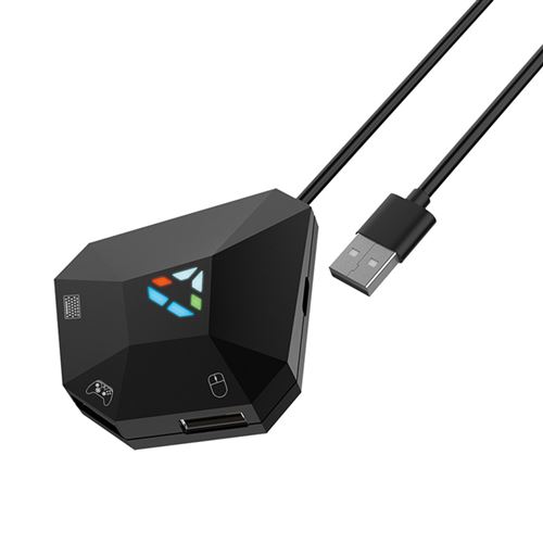 Convertisseur de souris clavier jeu pour contrôleur jeu N-Switch / PS4 / X1 / 360 Adaper - Noir