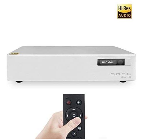HiFi Décodeur SMSL SU-8 2ES9038Q2M USB PCM32 768 kHz DSD64 DSD512 DSD Balance DAC Décodeur