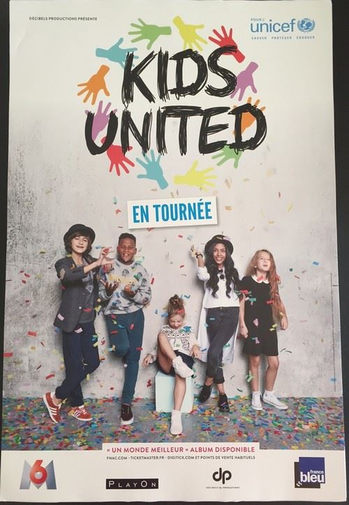 Kids United - 40x60 cm - AFFICHE / POSTER État correct - N/A reconditionné disponible sur Fnac