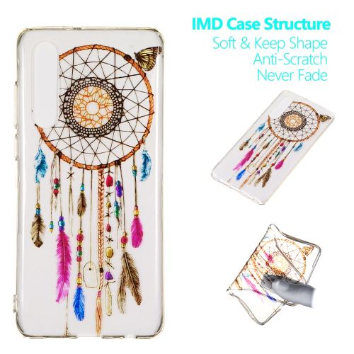 Coque en TPU impression de motifs attrapeur de rêves pour Huawei P30