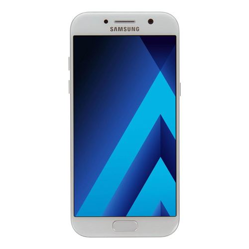 Samsung Galaxy A5 (2017) - 4G smartphone - RAM 3 Go / Mémoire interne 32 Go - microSD slot - écran OEL - 5.2 - 1920 x 1080 pixels - rear camera 16 MP - front camera 16 MP - brume bleue