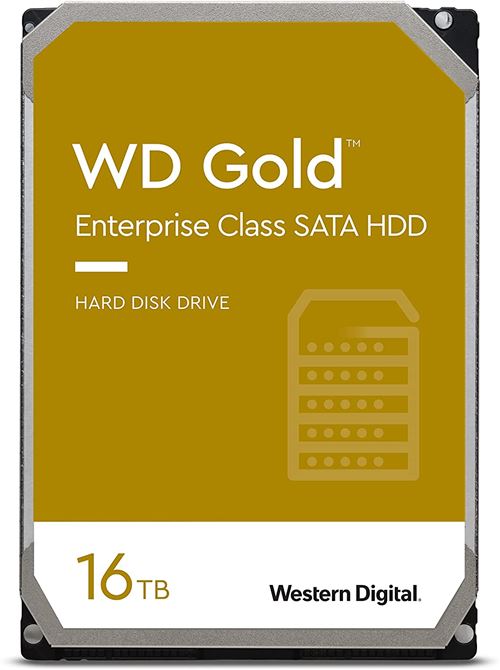 WD Gold Enterprise-Class Hard Drive WD161KRYZ - Disque dur - 16 To - interne - 3.5 - SATA 6Gb/s - 7200 tours/min - mémoire tampon : 512 Mo