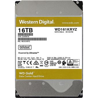 Western Digital Disque dur WD Gold 16 TB 3.5