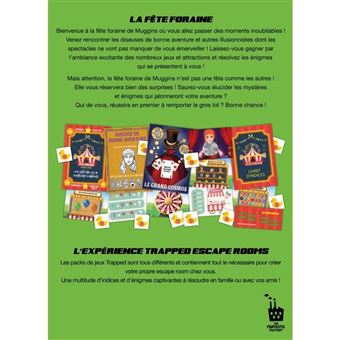 Jeu de stratégie Dujardin Trapped La fête foraine Niveau facile