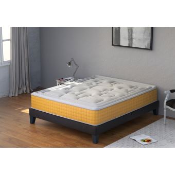 Matelas BEAUMONT 90X190 - Mémoire de forme 24 cm - Fabrication française - 1