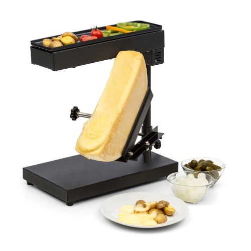 Klarstein Appenzell Peak Appareil à raclette traditionnel 1000W - noir